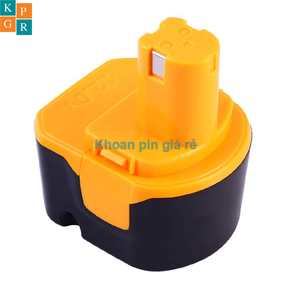 KPGR Vỏ pin Ryobi 12v chứa được 6 cell 18650 và mạch bảo vệ