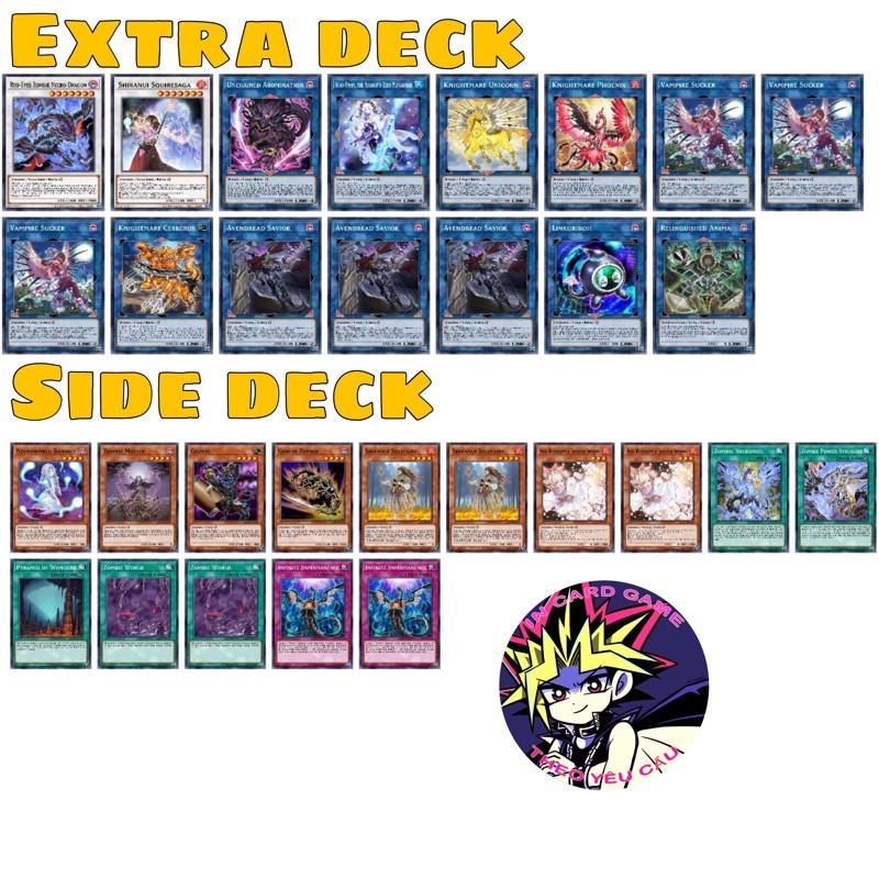 SKULL SERVANT META 2020 DECK 70 Lá