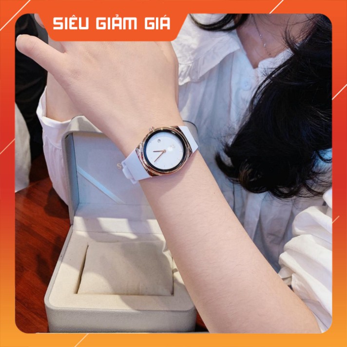 Đồng hồ G.u.o.u tròn nữ cực xinh - Tặng kèm hộp và pin-donghonu