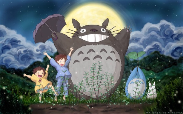Poster anime totoro khổ a4 1-5 tấm