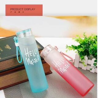 Bình thủy tinh Hello Master 450ml