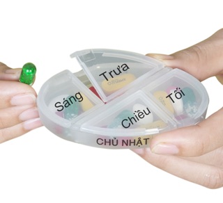 Hộp đựng thuốc Thông minh 100% Tiếng Việt