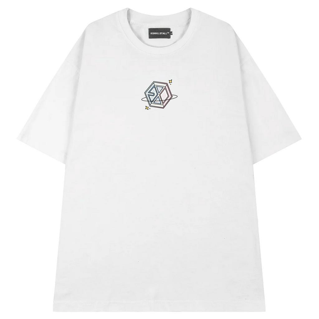 EXOPLANET: UNIVERSE TEE - Áo thun EXO unisex oversize 2 màu đen/trắng