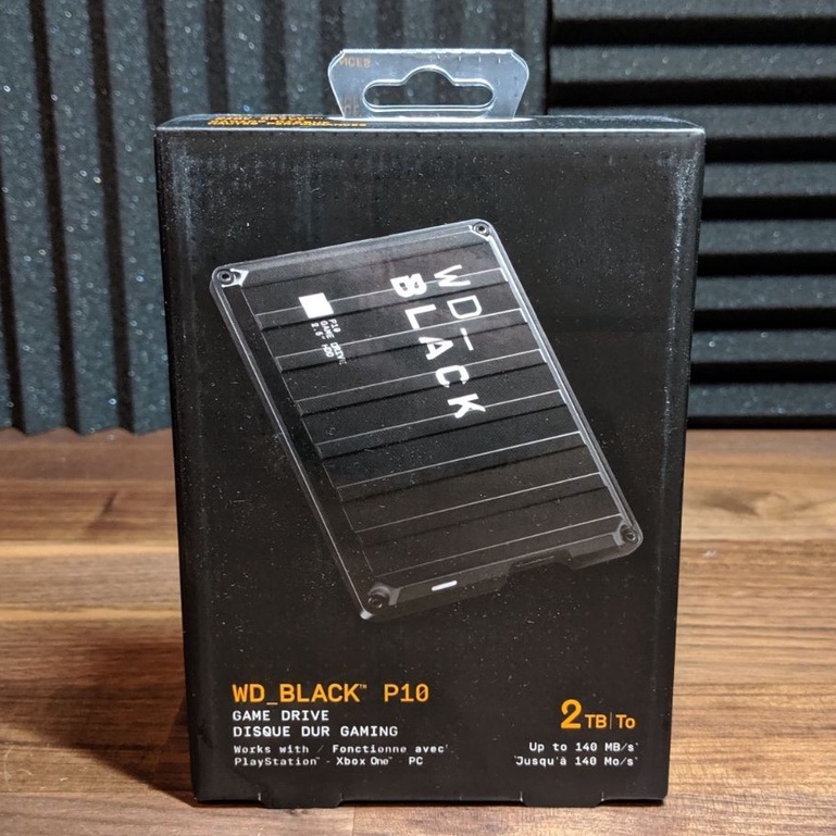 Ổ Cứng Di Động WD Black P10 Game Drive 2TB 4TB 5TB