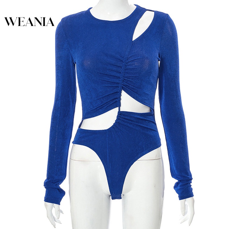 Bodysuit Tay Dài Thiết Kế Ôm Sát Quyến Rũ