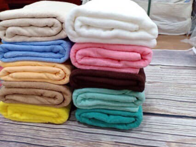 Sỉ khăn tắm một màu bản to, hàng xuất xịn