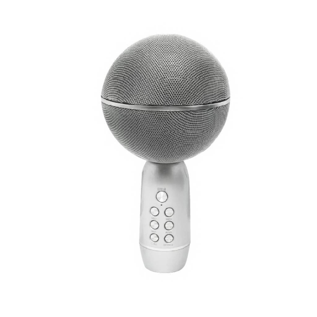 Micro karaoke bluetooth 3 in1 YS 08, mic hát đa năng thu âm kiêm loa blutooth