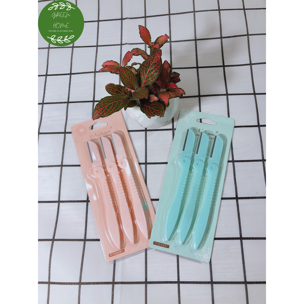 Combo 2 set dao cạo lông mày gồm 6 chiếc