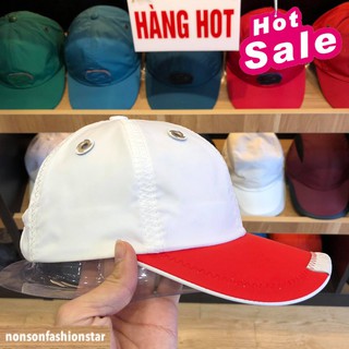 Nón Sơn Trắng Đỏ - NS202