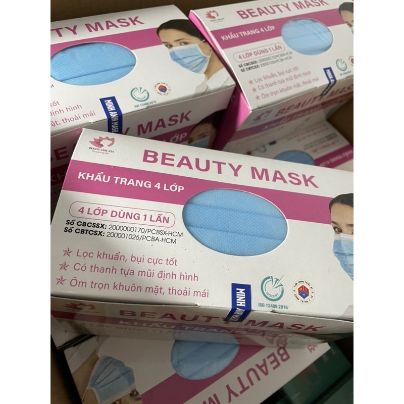 Khẩu trang y tế 4 lớp Beauty mask