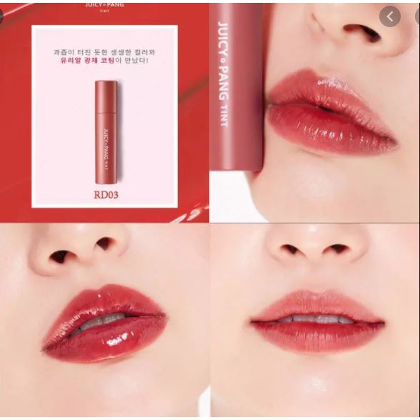 Son Kem Apieu Juicy Pang Tint màu RD03