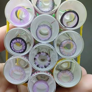 Contact lens /Kính áp tròng - VIOLET tặng kèm khây dụng cụ