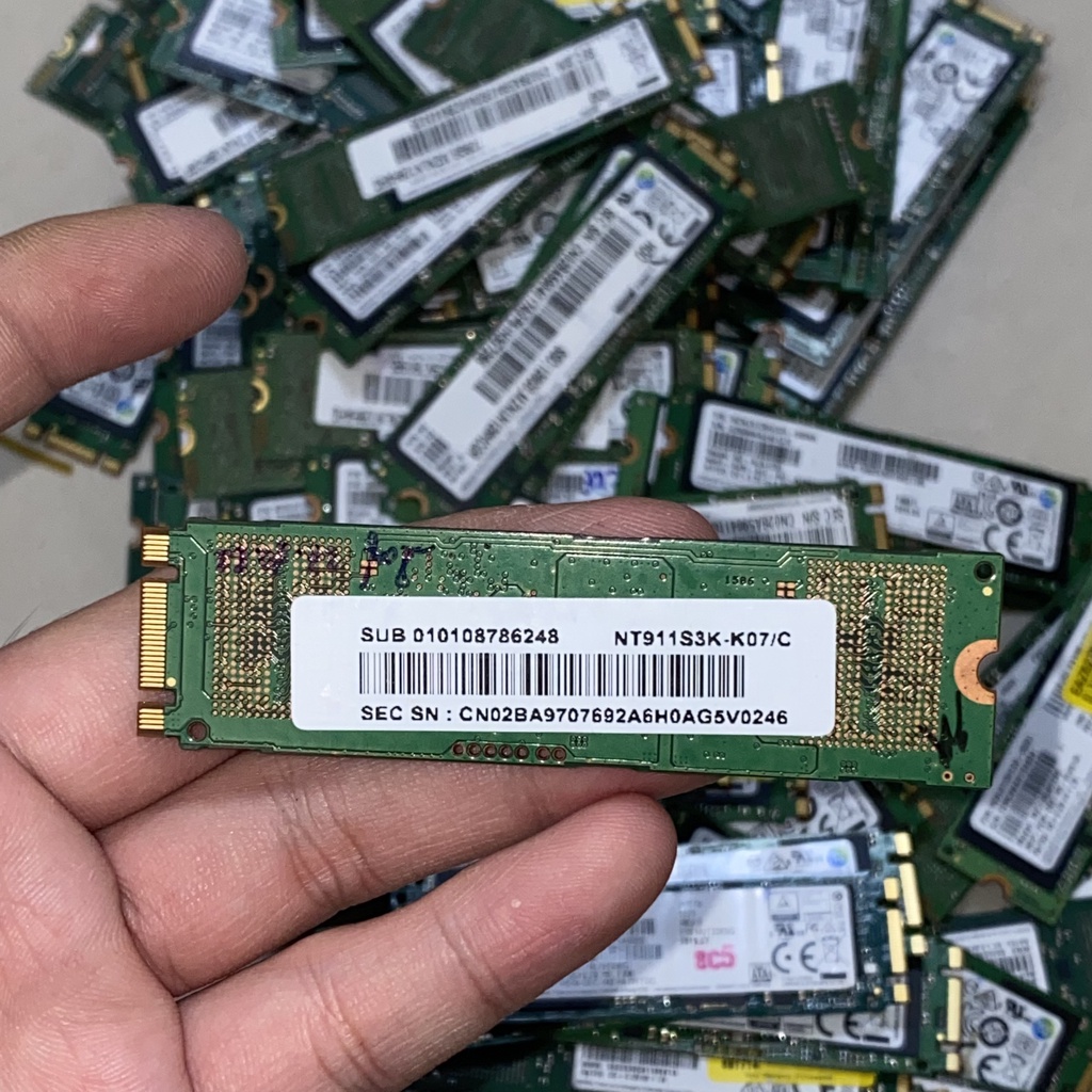 SSD M2 Sata 128GB chuẩn 2280 tháo máy bộ Mỹ nhiều hãng Samsung/SK Hynix/WD/PNY/Sandisk - Hàng nguyên zin đẹp tháo máy