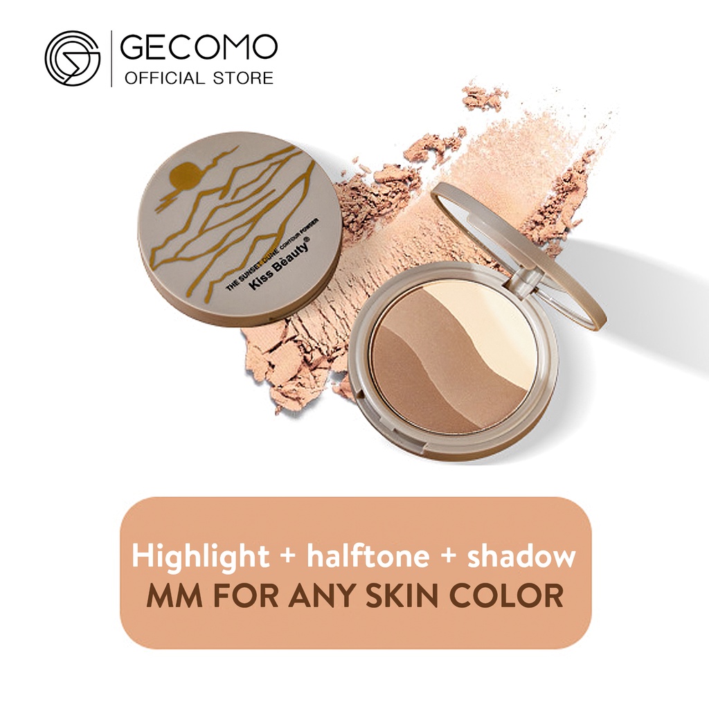 Bảng phấn tạo khối 3 màu sắc hoàng hôn độc đáo | BigBuy360 - bigbuy360.vn