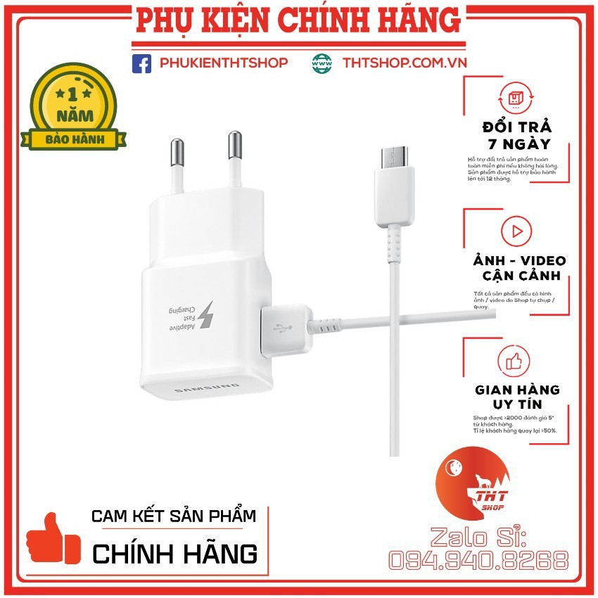 Bộ Cáp Sạc SamSung Bắc Ninh Zin Chính Hãng .