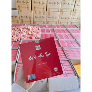 Cốm đẹp da Bách hoa tiên, hộp 20 gói, cam kết chính hãng, giá gốc