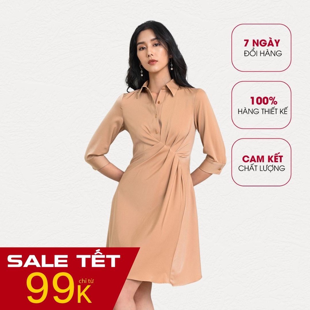 Váy đầm Vendella MAIIMER nhún eo