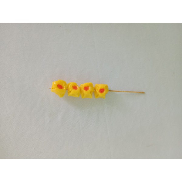 Xíu mại tôm thịt_mô hình xiên que bằng nhựa