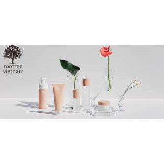 Nước Hoa Hồng Dưỡng Ẩm và Làm Dịu Da Rootree Cryptherapy Revital Toner 125ml + Tặng 1 [Sample 1g] Kem Dưỡng Ẩm Rootree