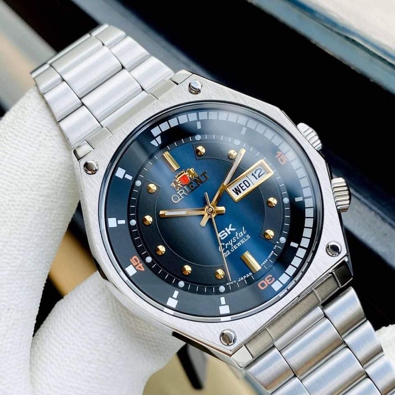 ĐỒNG HỒ NAM CHÍNH HÃNG Orient SK RA-AA0B03L Automatic - Phiên bản Xanh Đen
