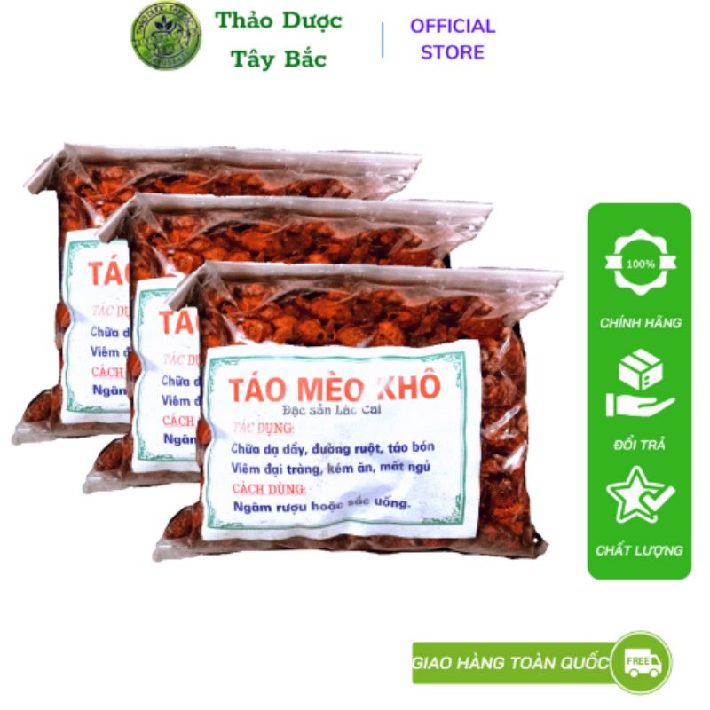 Táo mèo khô tây bắc hàng đẹp gói 1kg