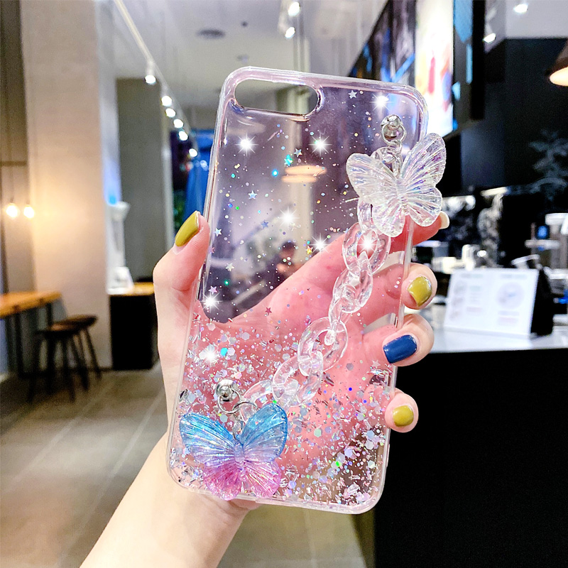 Ốp Điện Thoại Kim Tuyến Có Dây Đeo Cho Vivo Y21T Y15s Y33s Y21 Y21s Y53s Y51 Y51a Y20s G Y20 Y12s Y50 Y30 Y30i Y19