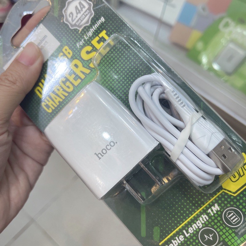 BỘ SẠC C73 chính hãng Hoco {2 đầu ra}