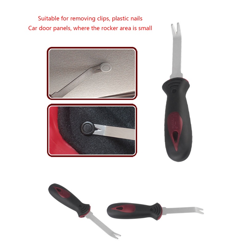 Tua Vít Khóa Cửa Xe Hơi Bằng Thép Không Gỉ Kèm Lưỡi Nhựa Chuyên Dụng