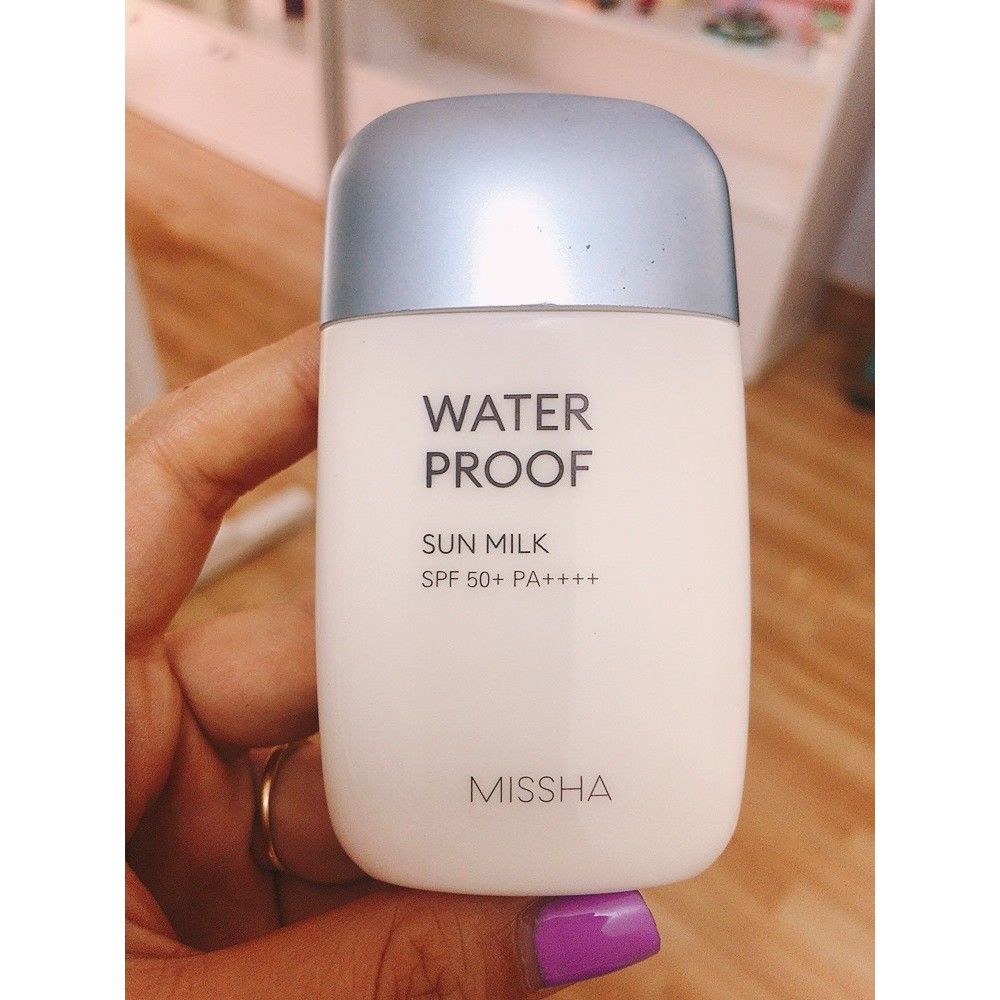 Kem chống nắng missha waterproof sun milk spf50+/pa+++