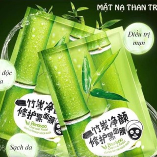 Mặt nạ than tre giảm mụn, thải độc tố dưỡng sáng da