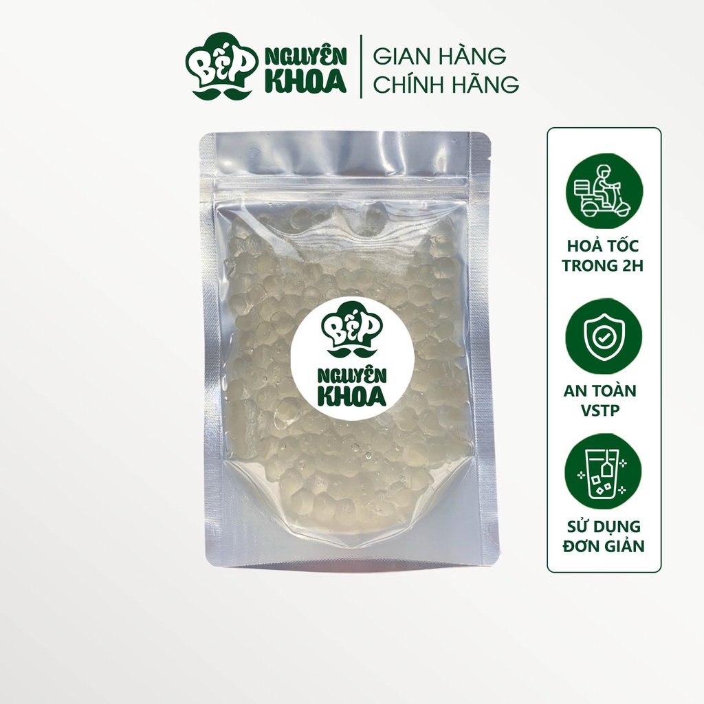Trân Châu 3Q Trắng Giòn Bịch ( 250g ) - BẾP NGUYÊN KHOA