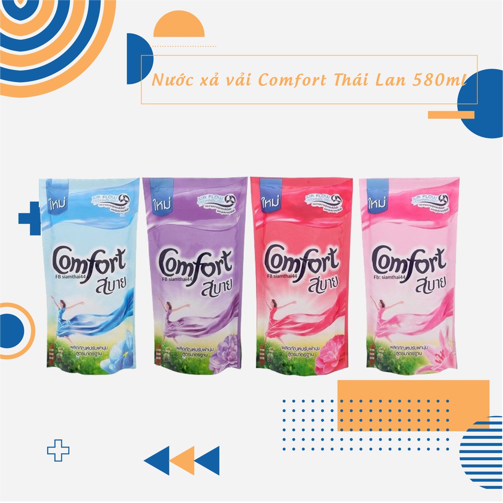 [GIÁ SỈ] Nước xả vải Comfort đậm đặc Thái Lan 580ml