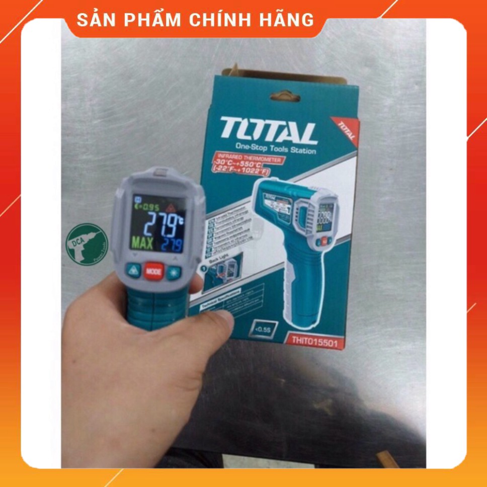 . Máy đo nhiệt độ hồng ngoại TOTAL THIT015501