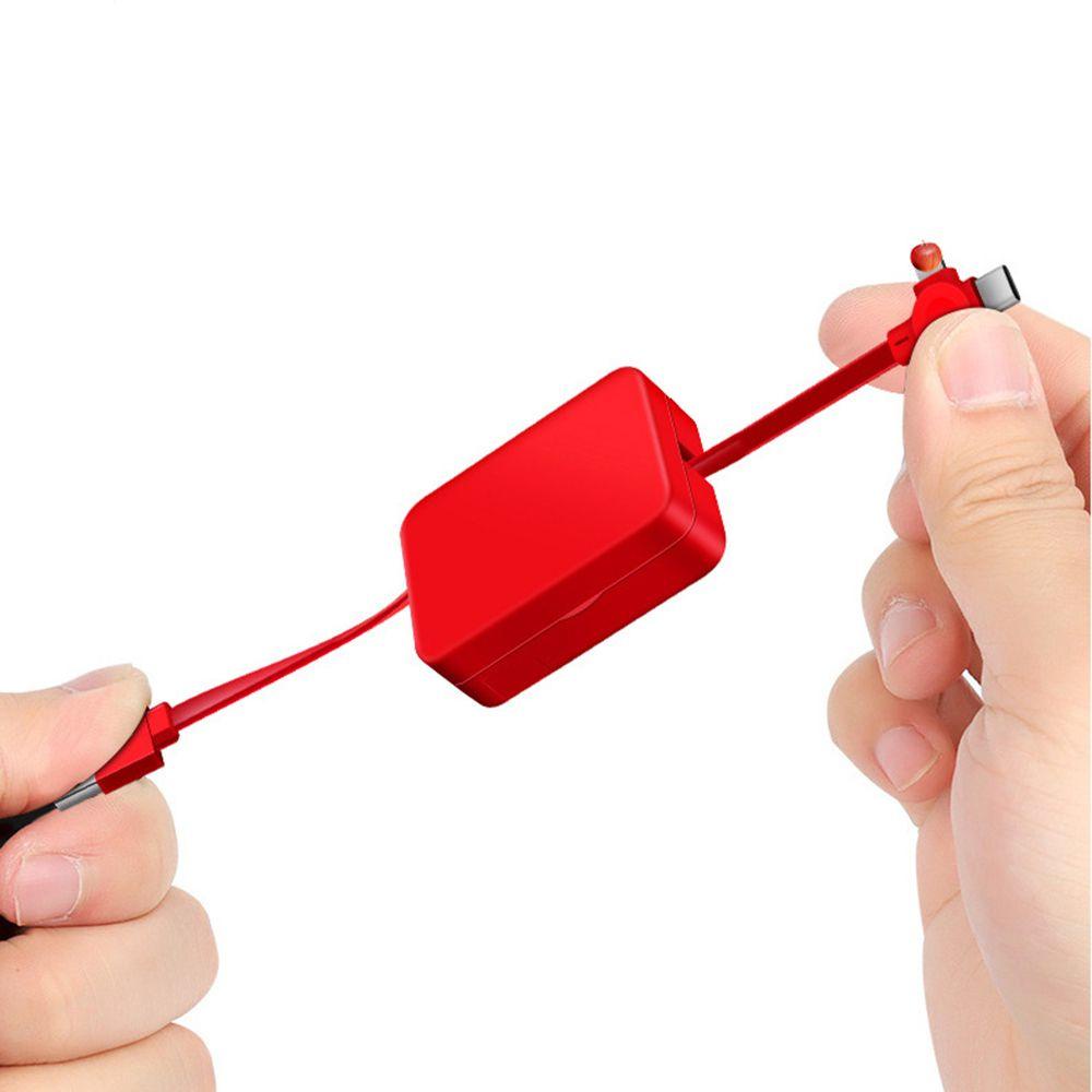 Dây Cáp Sạc One-Trong-three Đa Chức Năng Bền Bỉ Tiện Dụng Dành Cho Điện Thoại Di Động