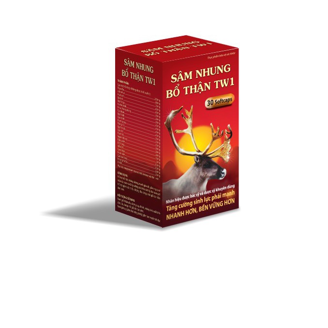 SÂM NHUNG BỔ THẬN TW1 ( lọ 30 viên )