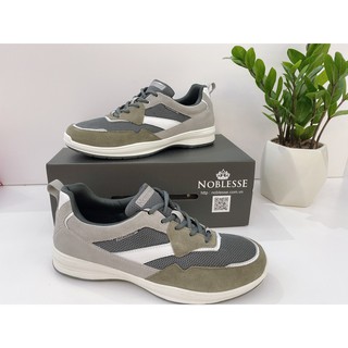 Giày thể thao nam vải da lộn chính hãng Noblesse - TYTT05 3 màu: