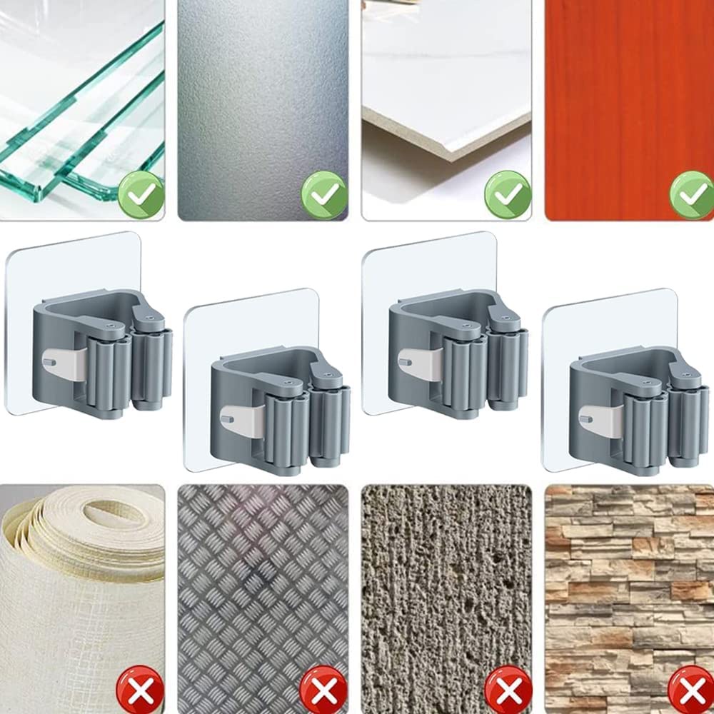 Giá Đỡ Chổi Lau Nhà Gắn Tường Tiện Dụng