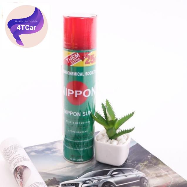 Bình xịt bôi trơn chống rỉ sét Nippon 295g/495g