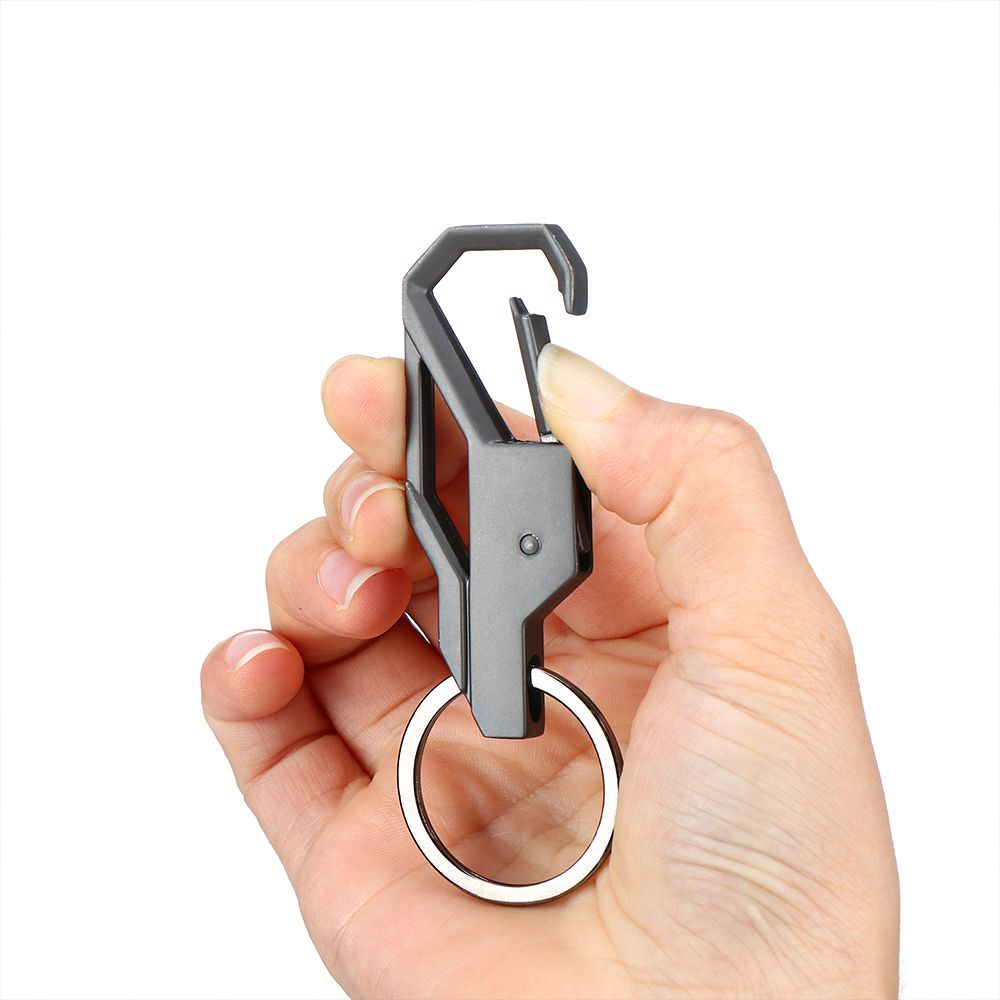 Móc khóa chất lượng cao 4 kiểu tùy chọn dùng để treo chìa khóa xe hơi DIY cho nam