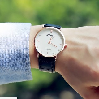 Đồng hồ nam dây da Jaefor