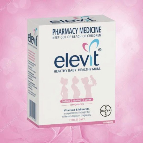 GIẢM GIÁ 30% Vitamin Tổng Hợp Elevit Cho Bà Bầu 100 Viên GIẢM GIÁ 30%