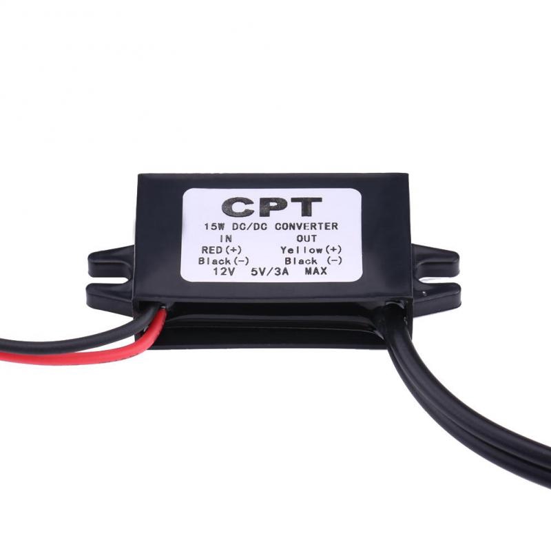 Mô đun chuyển đổi sạc 3A DC 12V sang 5V USB kép cho điện thoại trên xe ô tô