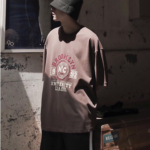 [ Có Ảnh Thật ] Áo thun tay lỡ form rộng - phông nam nữ oversize - T shirt NYC 1992 - 2N Unisex | BigBuy360 - bigbuy360.vn