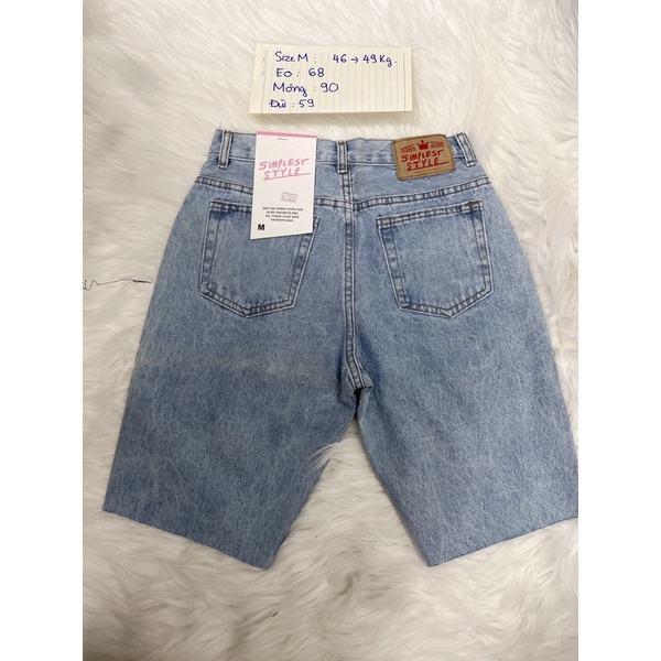 Sale Quần Short Ngố Lẻ Size Ms 2917