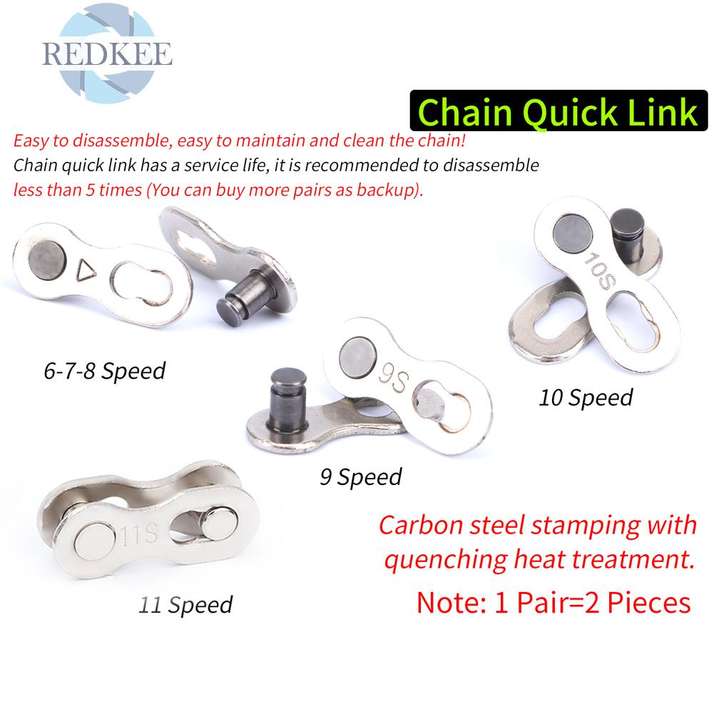 Mối Nối Dây Xích Xe Đạp 8S/9/10/11/24 Tốc Độ Chất Lượng Cao