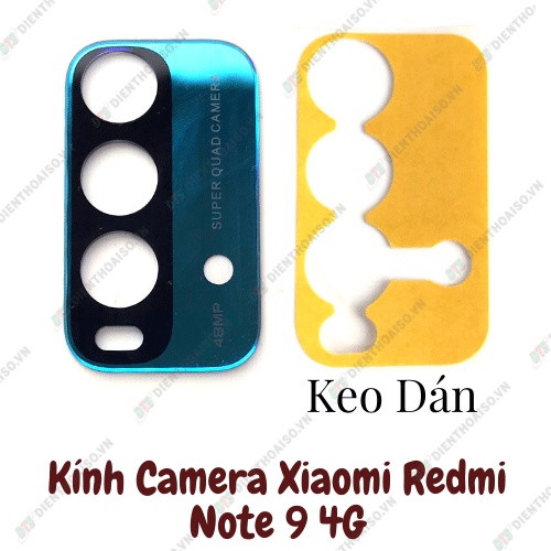 Kính camera sau dùng cho máy xiaomi redmi note 9 4g