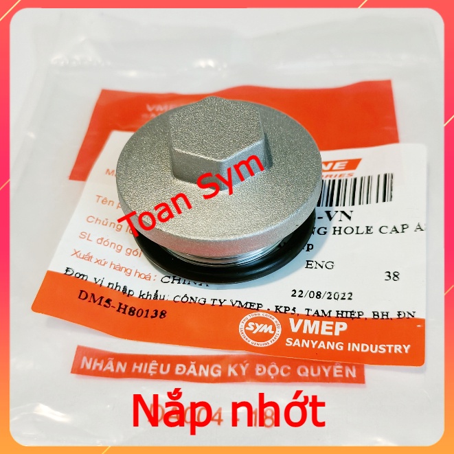 Ốc Nhớt // Nắp xả nhớt Star Sr 125 Chính Hãng SYM