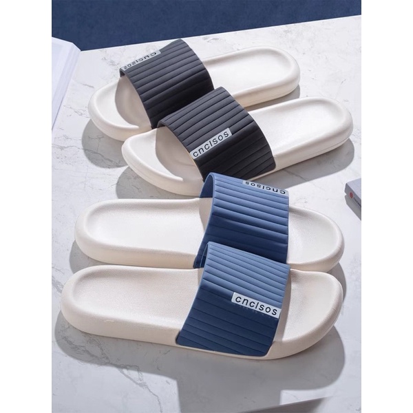 dép nam nữ chất liệu cao su non chất lượng cao ( 3 màu) size dép to cho chân ngoại cỡ