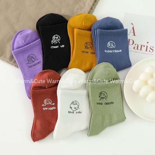 Tất vớ nữ phiên bản Hàn quốc hình học sinh Nhật Bản siêu dễ thương Warm&amp;Cute AD02