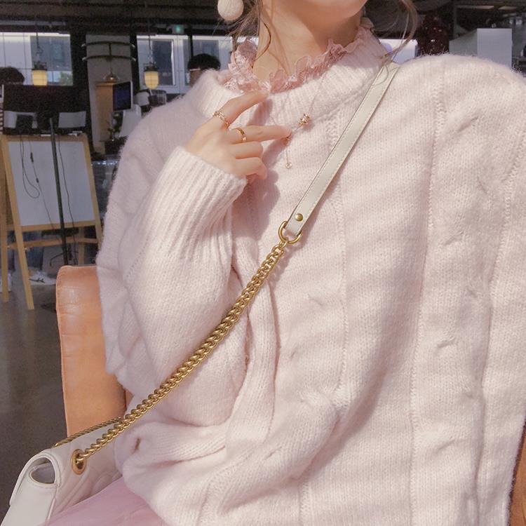 🌈Khuyến trái mùa 🌈 Áo sweater Tròng Đầu Dáng Rộng Siêu Mềm Ấm Áp Màu macaron Dễ Thương Cho Nữ